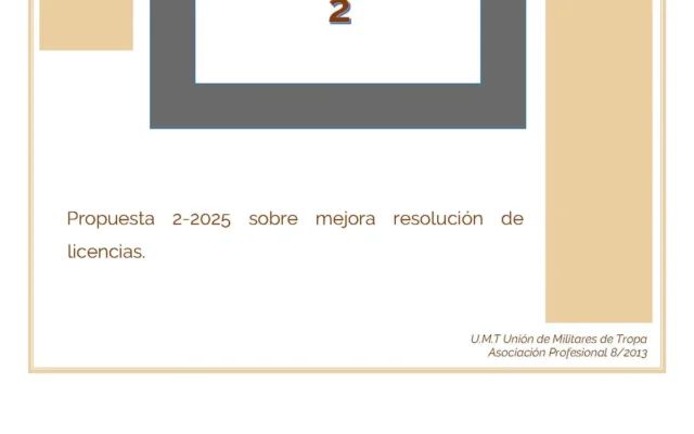 Propuesta 02-2024 sobre plazos para la finalización de los compromisos de los Militares de Tropa y Marinería con relación temporal con las FAS.