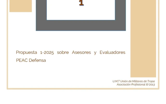 Propuesta 01-2024 sobre nuevas vías de promoción para personal APL de la escala de Tropa y Marinería